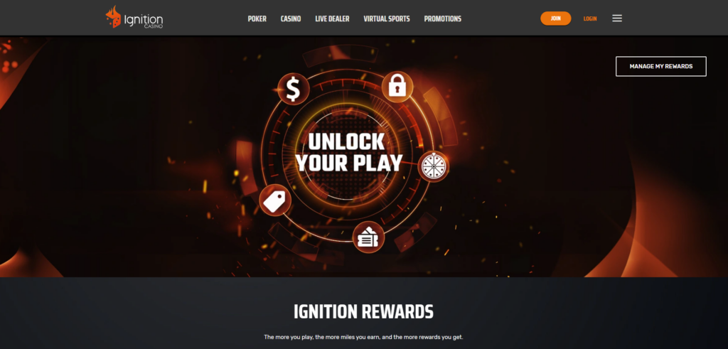 Ignition online casino rewards